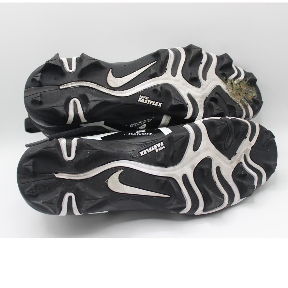 Nike Alpha Menace 3 Shark Black White Football Cleats Mens 9 CV0584-001 - Picture 7 of 8